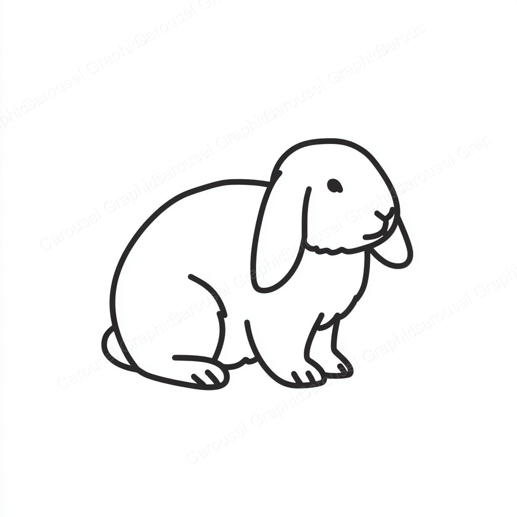 Rabbit Vector Graphic preview