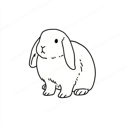 Rabbit Vector Graphic preview
