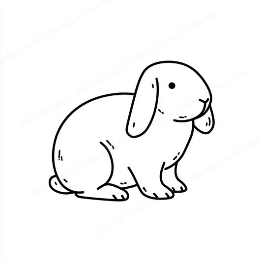 Rabbit Vector Graphic preview