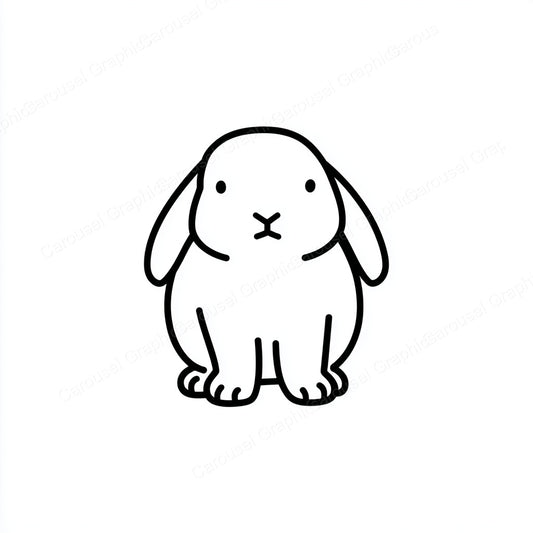 Rabbit Vector Graphic preview