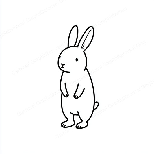 Rabbit Vector Graphic preview