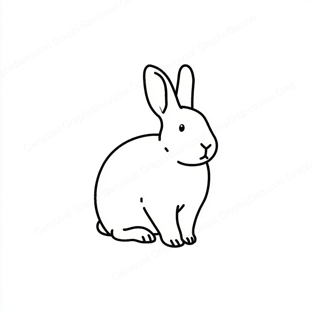 Rabbit Vector Graphic preview