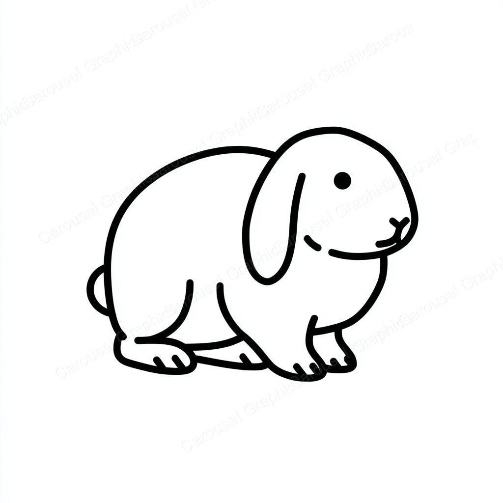 Rabbit Vector Graphic preview