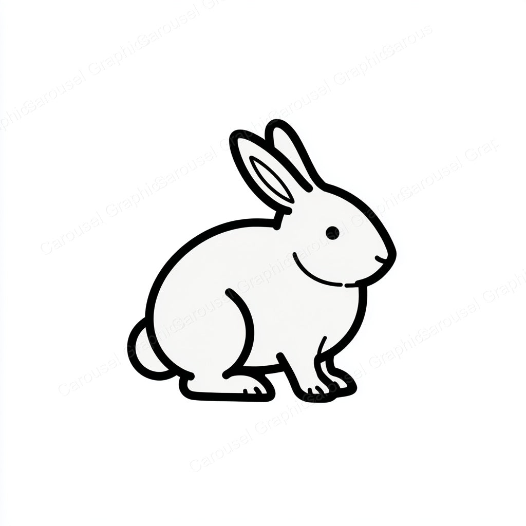 Rabbit Vector Graphic preview