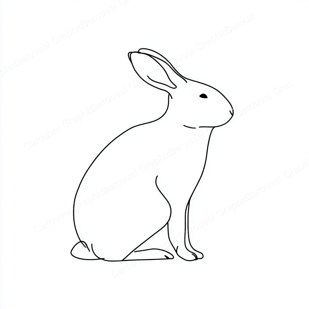 Rabbit Vector Graphic preview