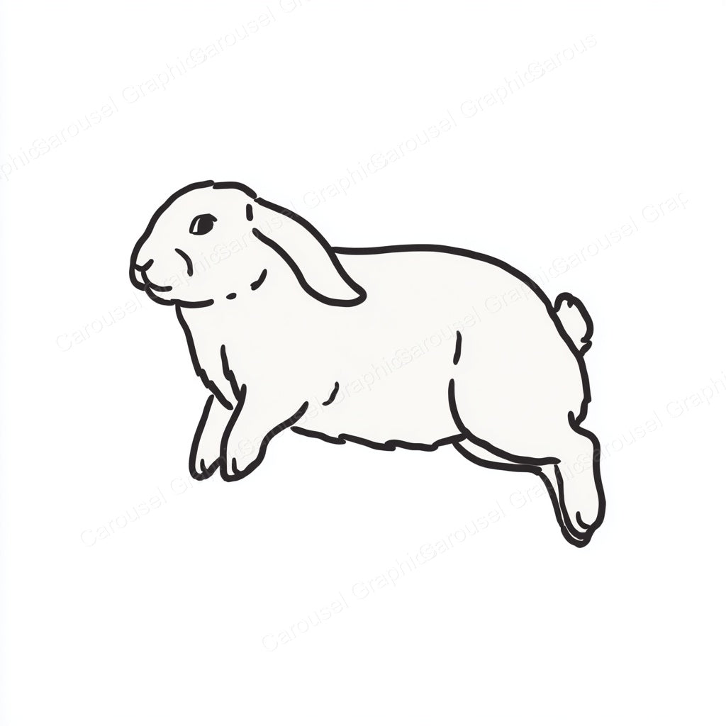 Rabbit Vector Graphic preview