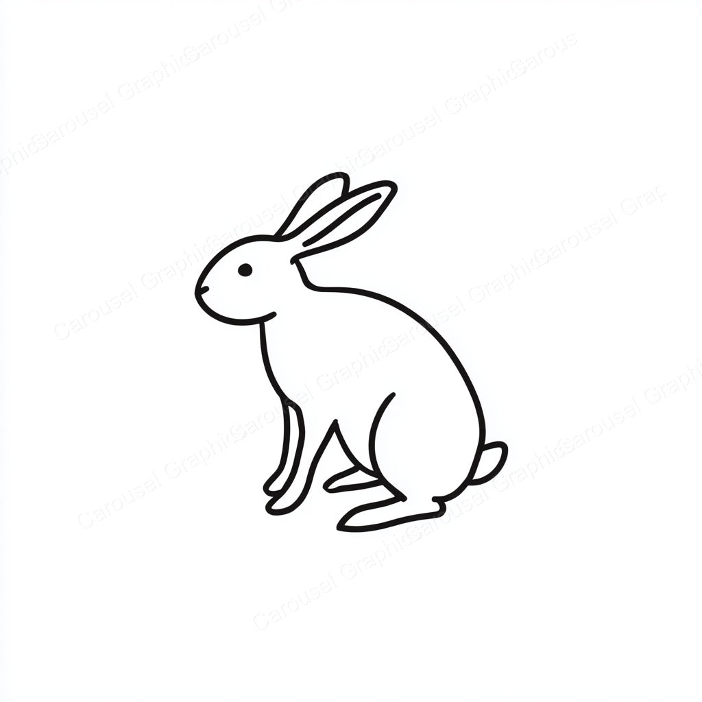 Rabbit Vector Graphic preview