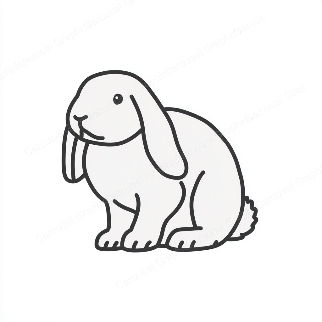 Rabbit Vector Graphic preview