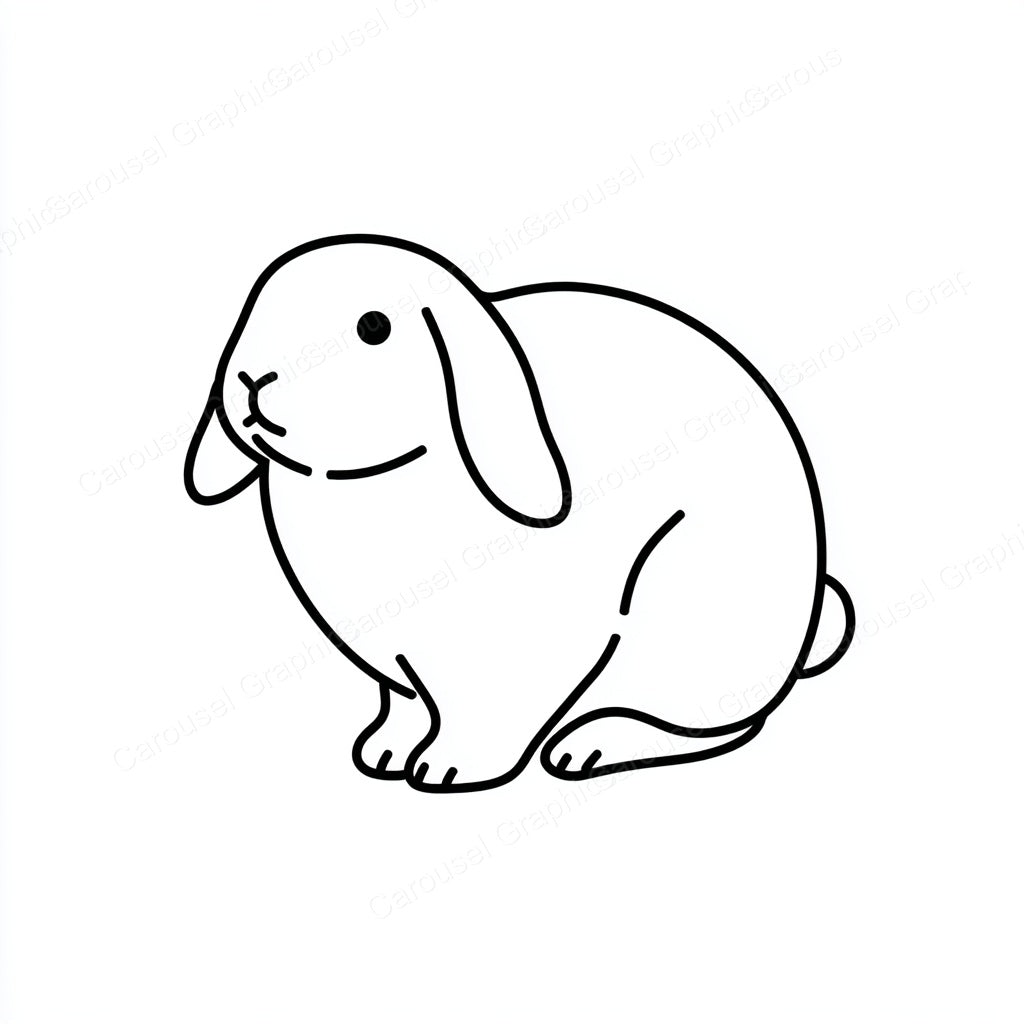 Rabbit Vector Graphic preview
