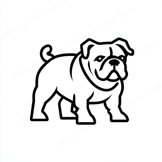 Bulldog Vector Graphic preview