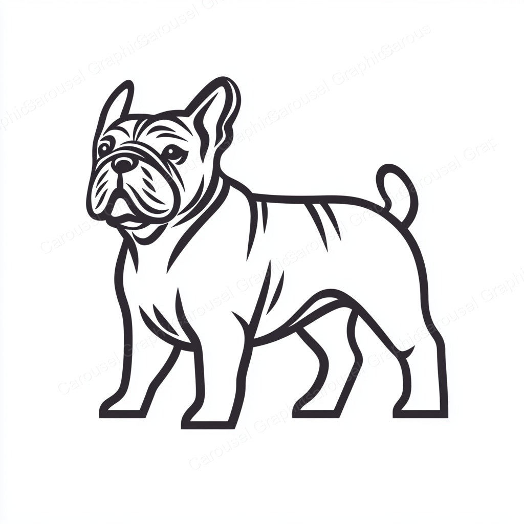 Bulldog Vector Graphic preview