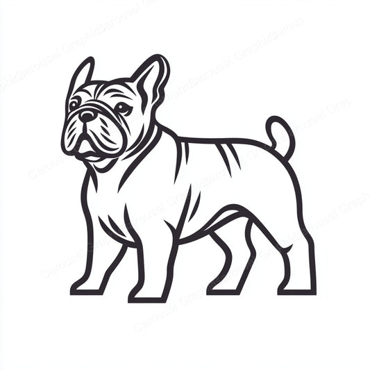 Bulldog Vector Graphic preview