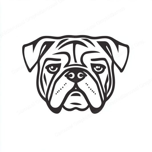 Bulldog Vector Graphic preview