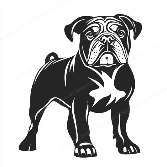 Bulldog Vector Graphic preview