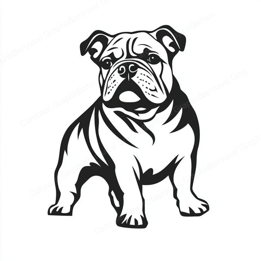 Bulldog Vector Graphic preview
