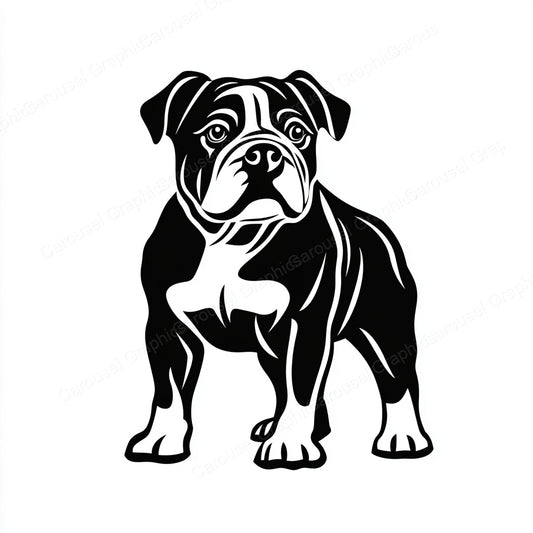 Bulldog Vector Graphic preview