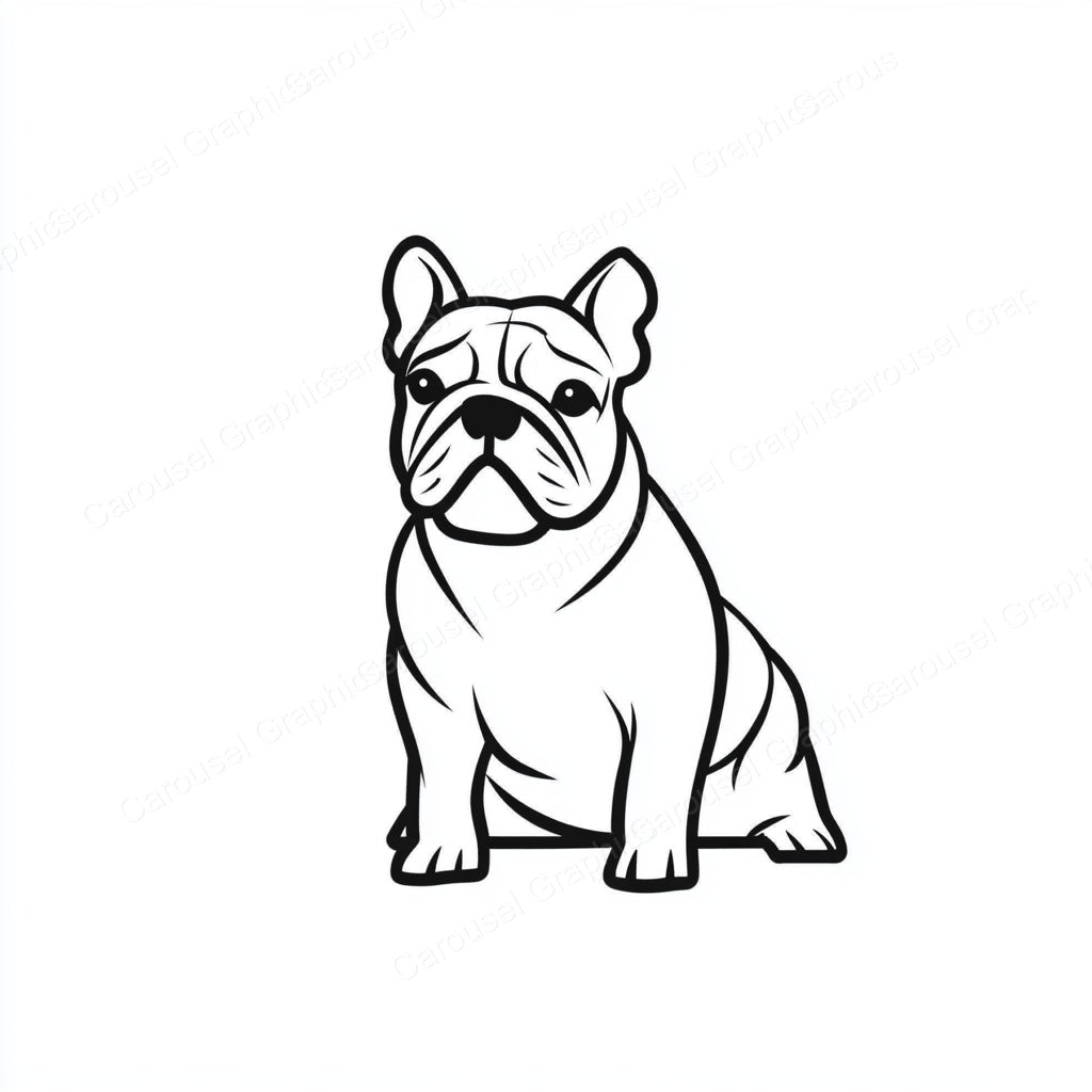 Bulldog Vector Graphic preview