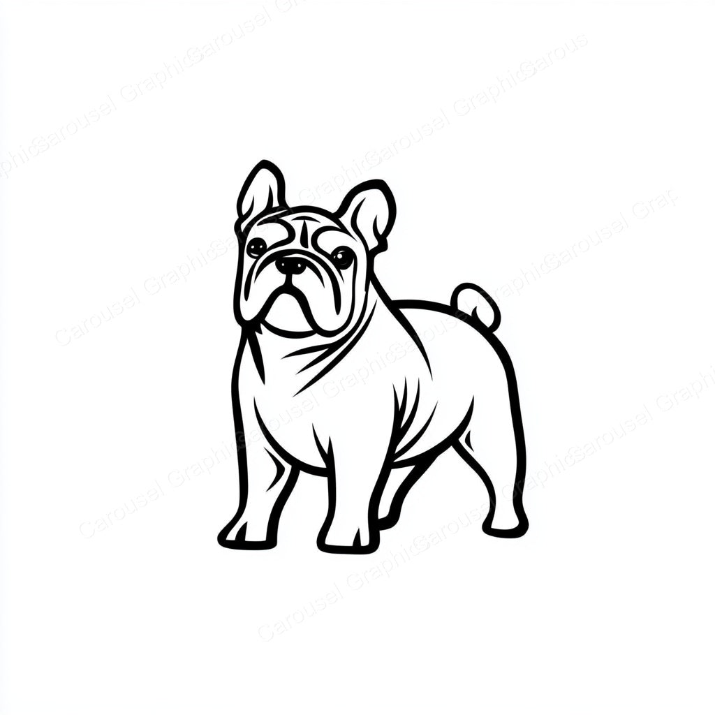 Bulldog Vector Graphic preview