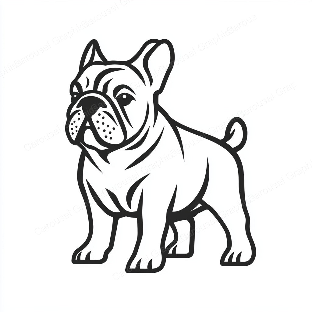 Bulldog Vector Graphic preview