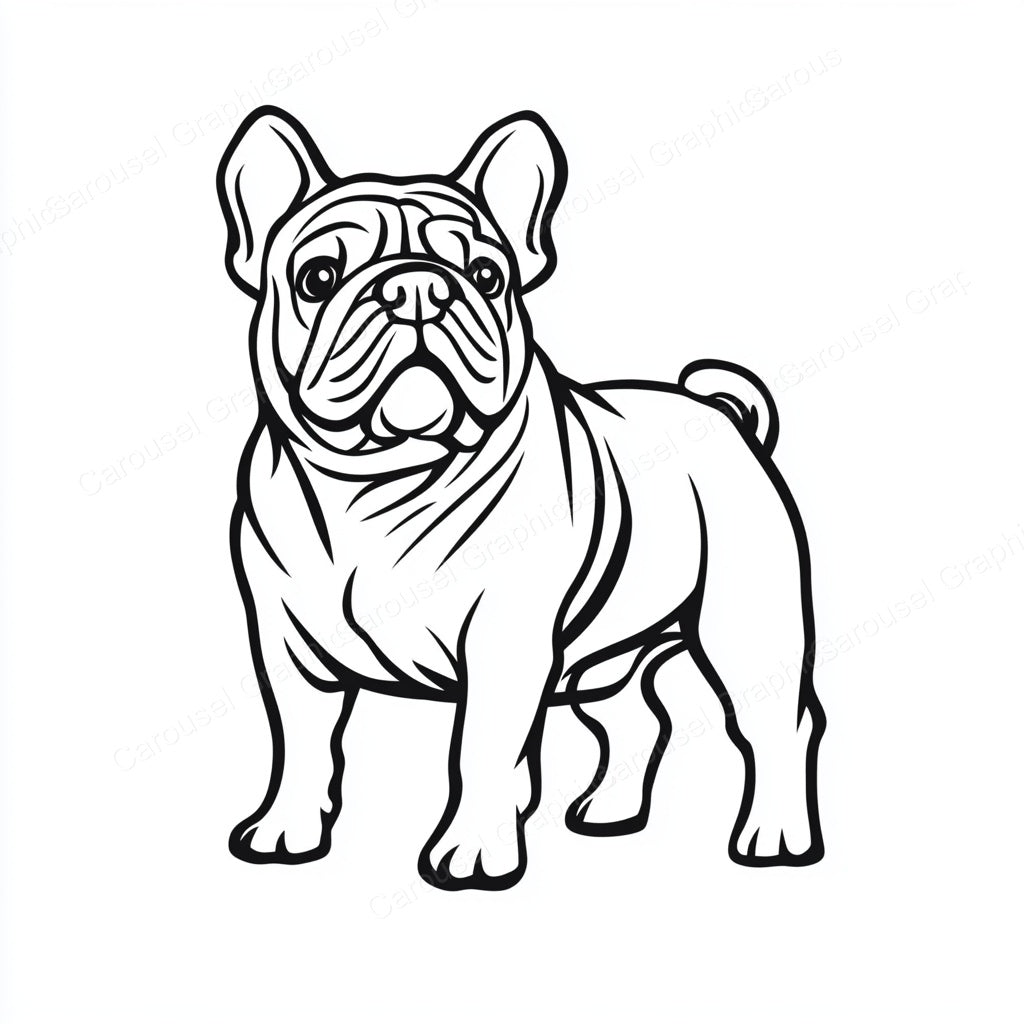 Bulldog Vector Graphic preview
