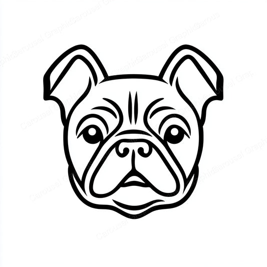 Bulldog Vector Graphic preview