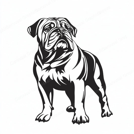 Bulldog Vector Graphic preview