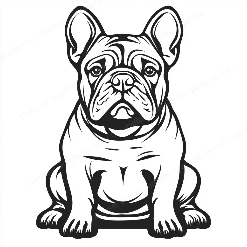Bulldog Vector Graphic preview