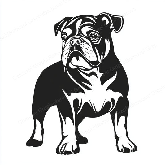 Bulldog Vector Graphic preview