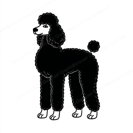 Poodle Vector Graphic preview