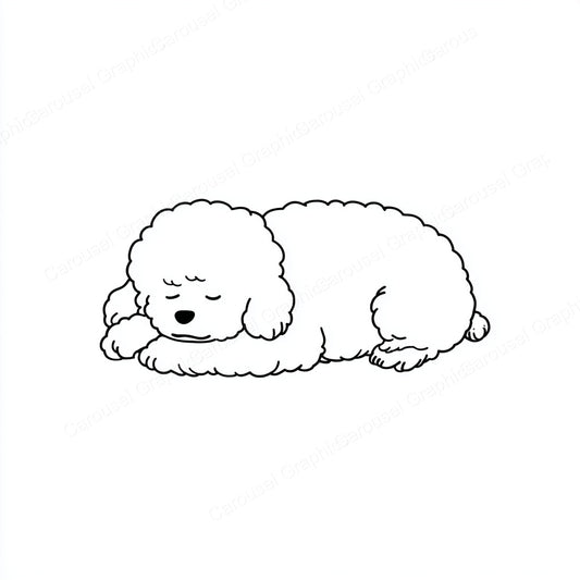 Poodle Vector Graphic preview