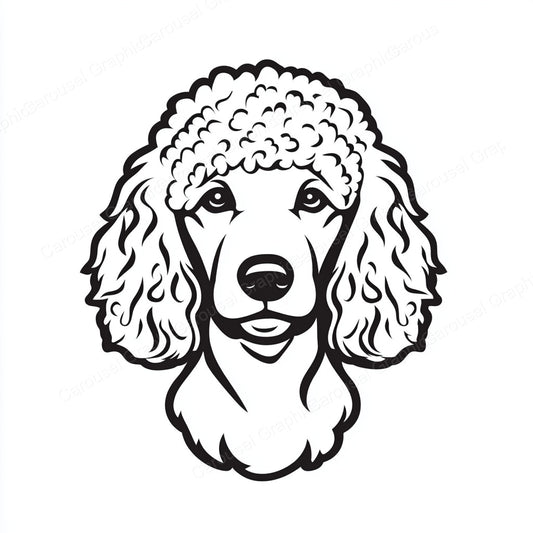 Poodle Vector Graphic preview