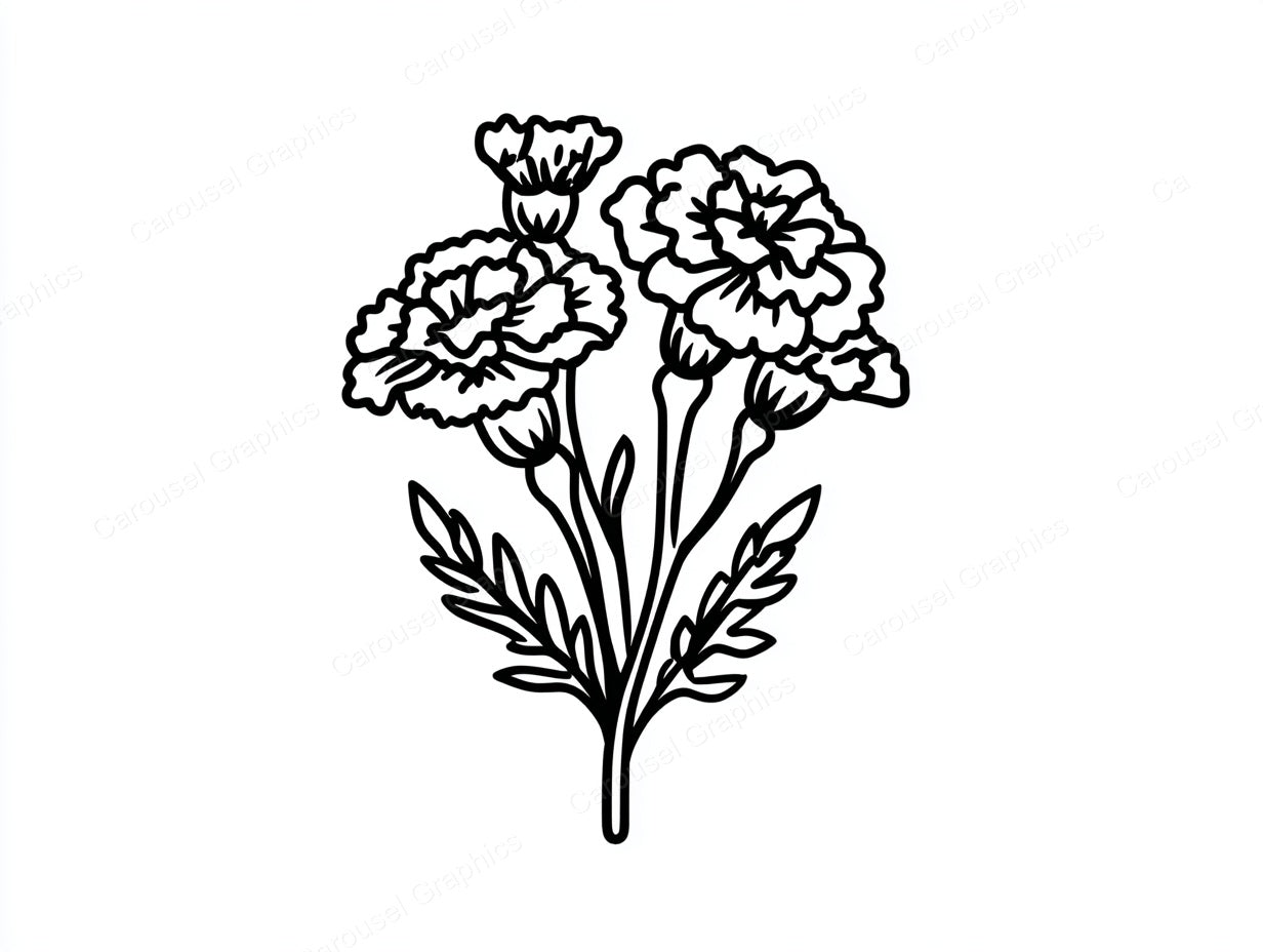 Marigold Vector Graphic preview