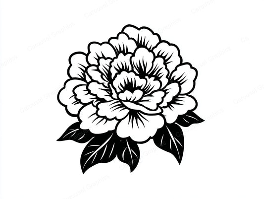 Peony Vector Graphic preview