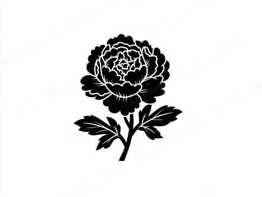 Peony Vector Graphic preview