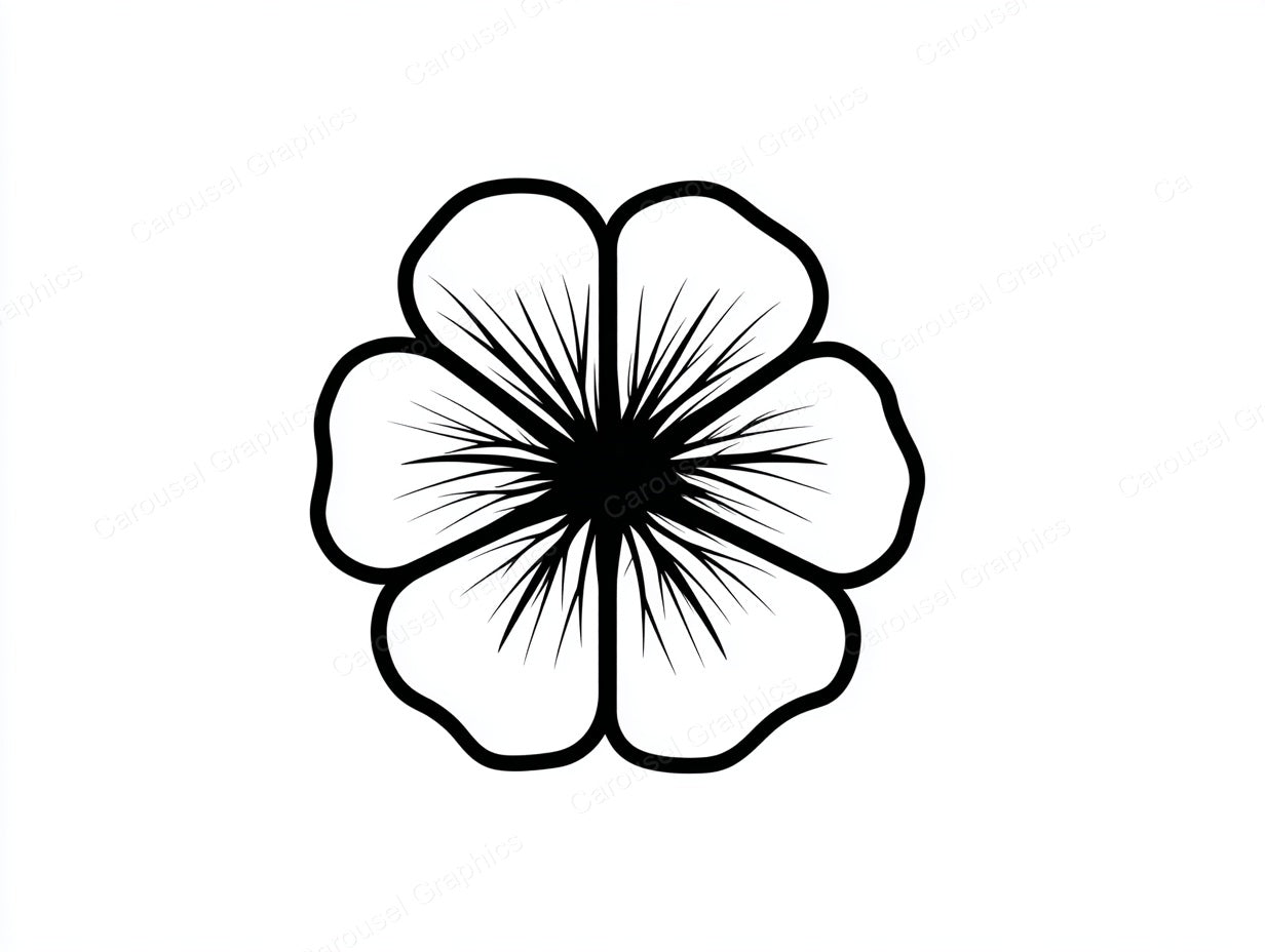 Petunia Vector Graphic preview