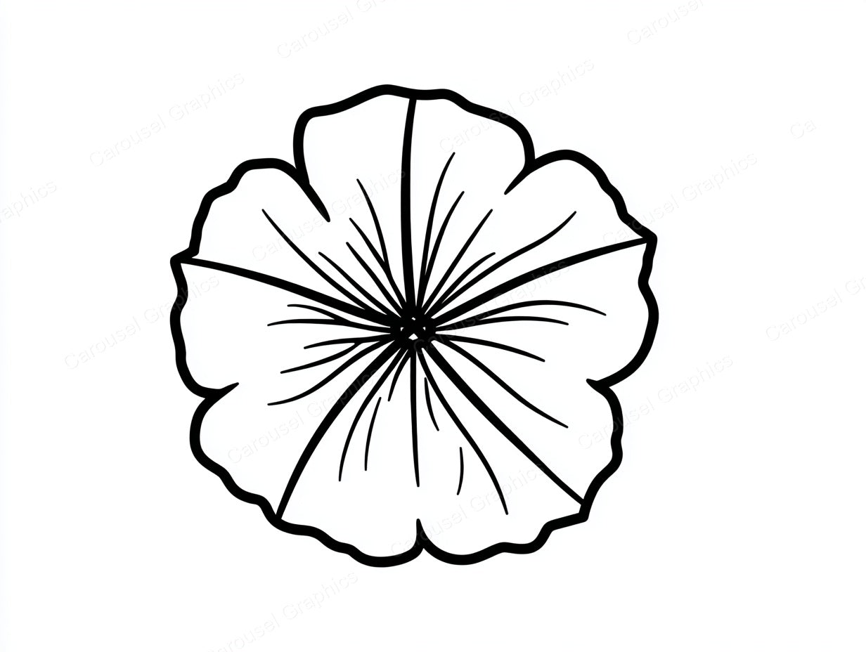 Petunia Vector Graphic preview