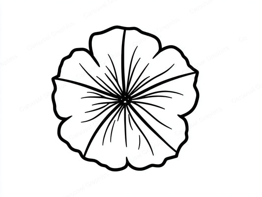 Petunia Vector Graphic preview