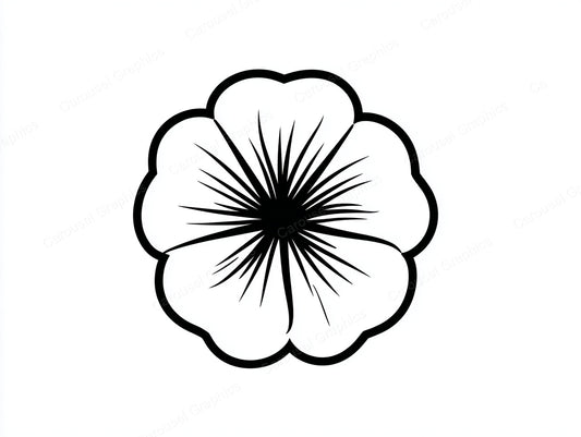 Petunia Vector Graphic preview