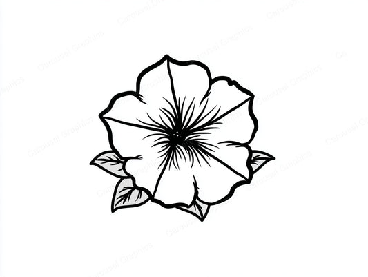 Petunia Vector Graphic preview