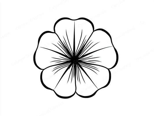 Petunia Vector Graphic preview