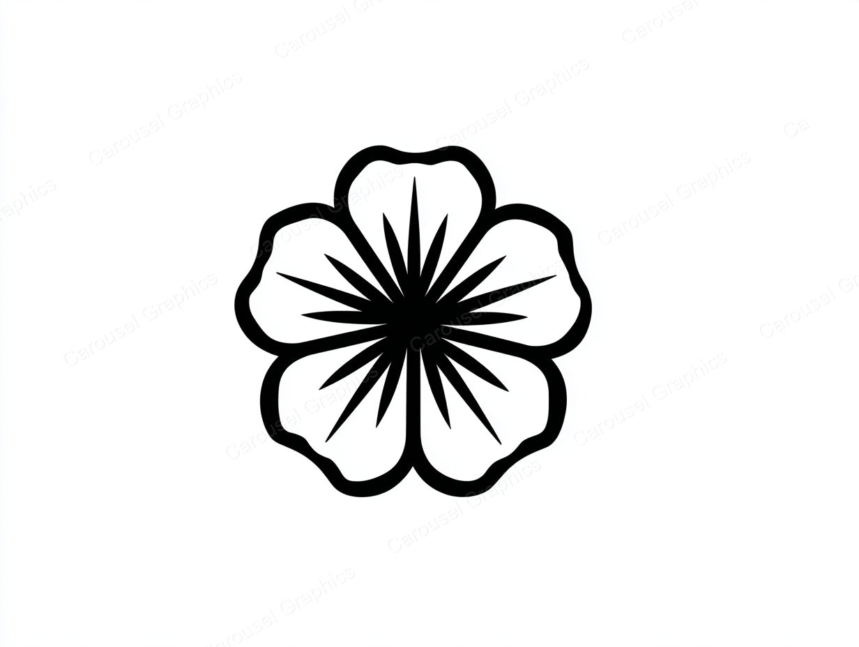 Petunia Vector Graphic preview