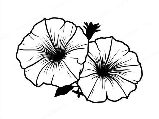 Petunia Vector Graphic preview