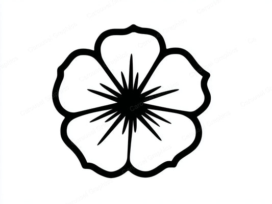 Petunia Vector Graphic preview