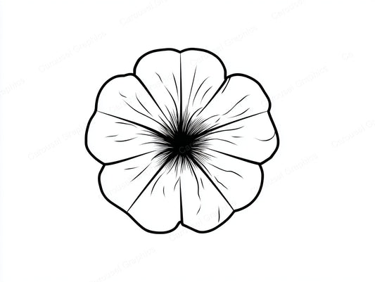 Petunia Vector Graphic preview