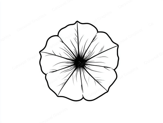 Petunia Vector Graphic preview