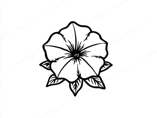 Petunia Vector Graphic preview