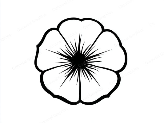 Petunia Vector Graphic preview