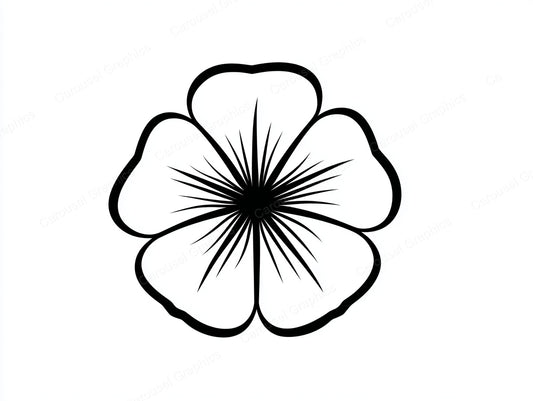 Petunia Vector Graphic preview