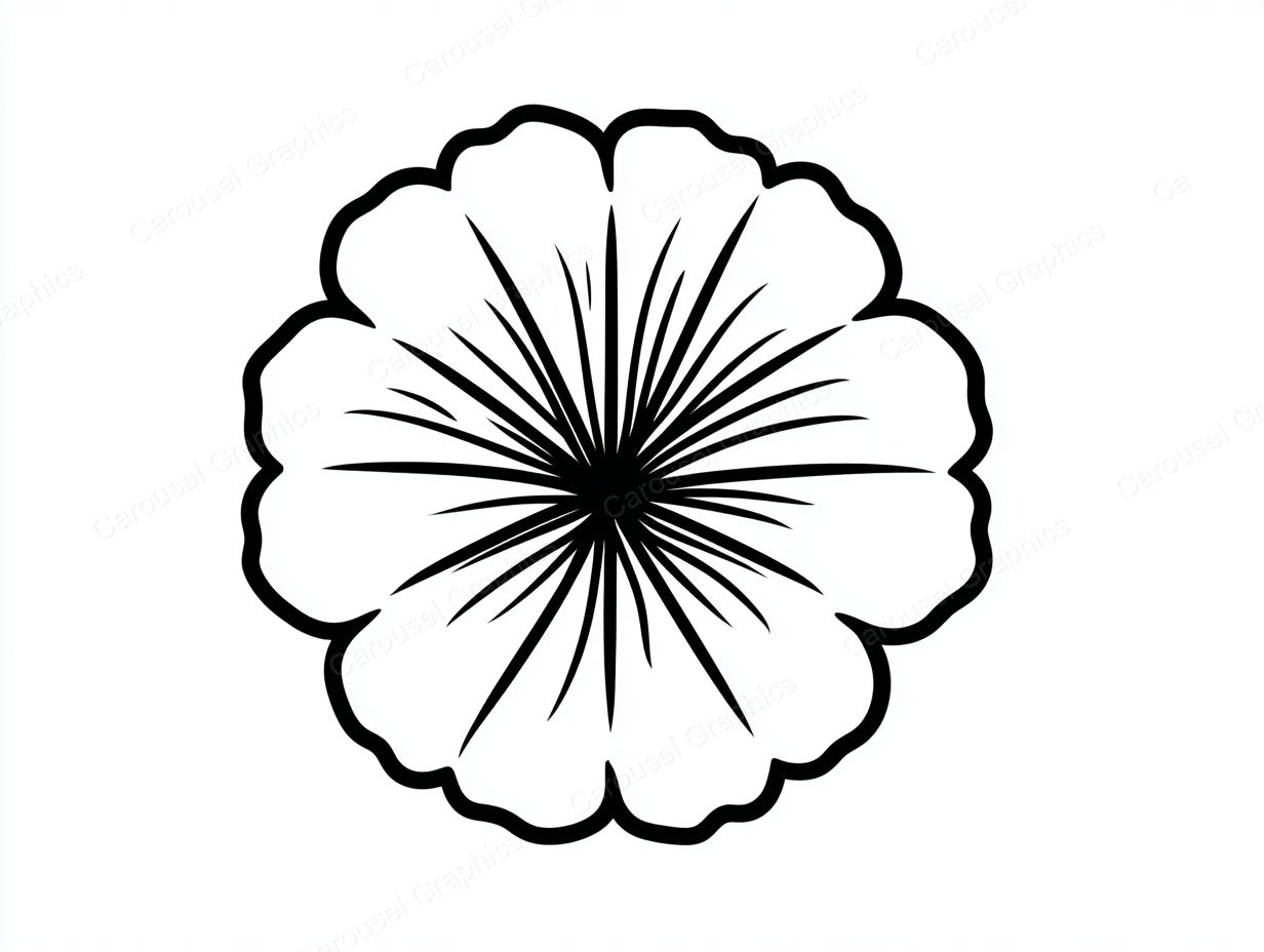 Petunia Vector Graphic preview