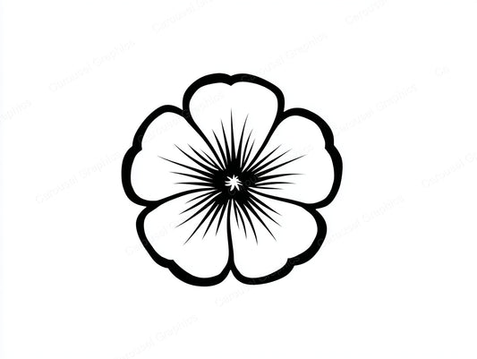 Petunia Vector Graphic preview